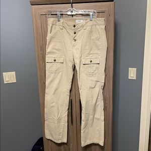 Old Navy - Corduroy Straight Leg Cargo pants. Size 4